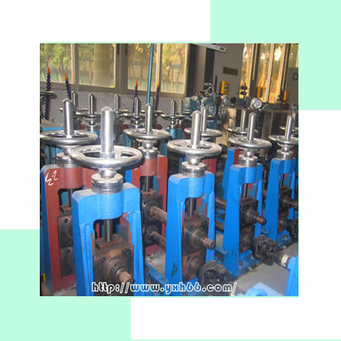 不锈钢制管机生产流程